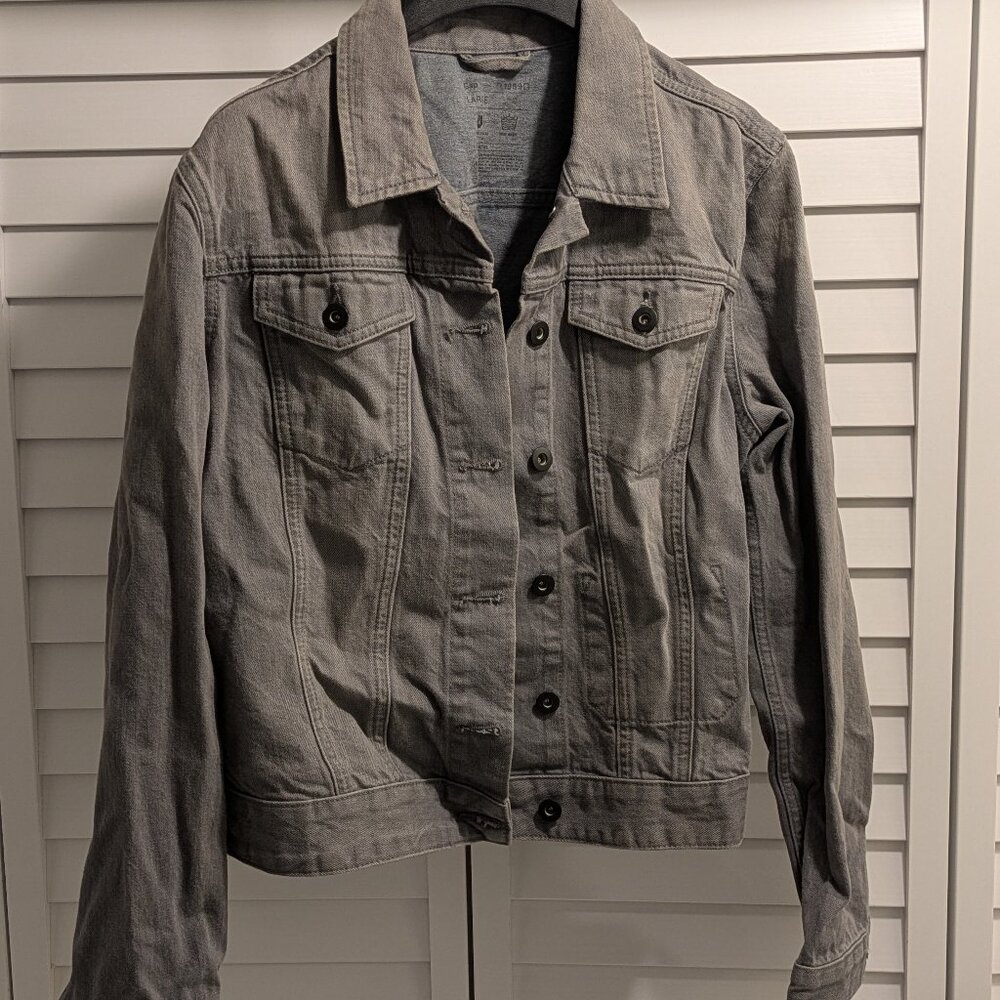 Grey Gap Denim Jacket